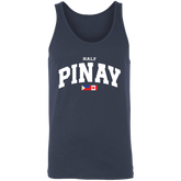 Half Pinay FILCAN Flag Unisex Cotton Tank Top
